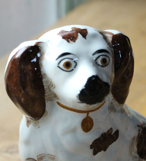 開梱 設置?無料 】 アンティーク犬置物 - 彫刻/オブジェクト - www 