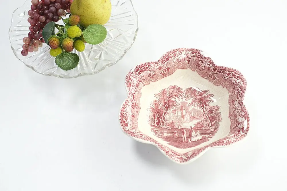 アンティークMASON’Sボウル”VISTA” メイソンズ アンティーク食器 イギリス