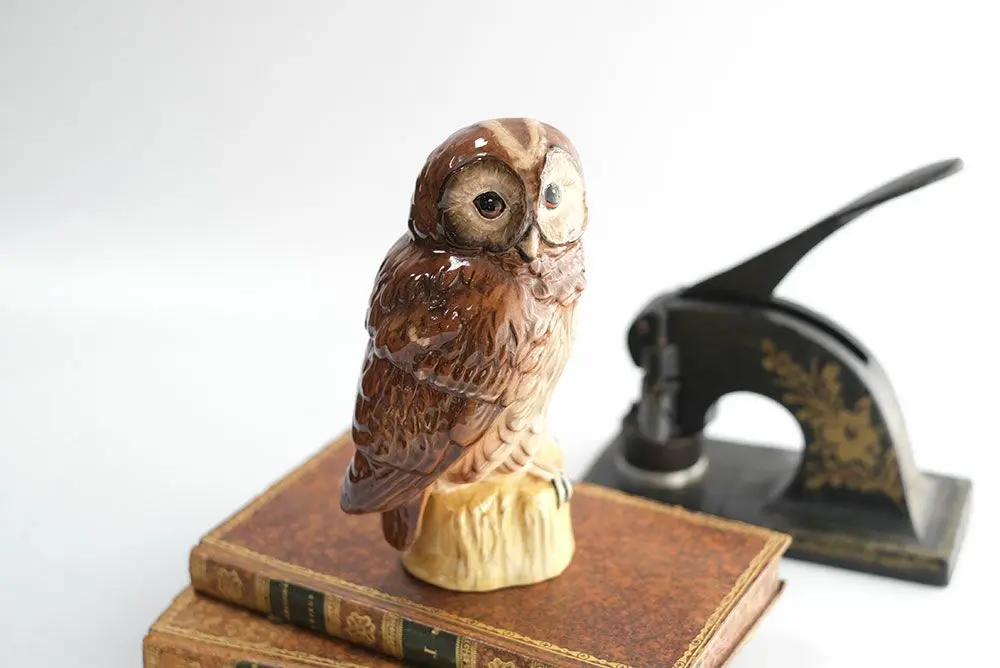 ヴィンテージフィギュリン　ROYAL DOULTON / TAWNY OWL ヴィンテージ雑貨5