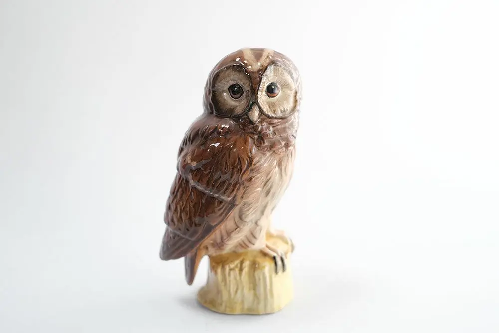 ヴィンテージフィギュリン　ROYAL DOULTON / TAWNY OWL ヴィンテージ雑貨