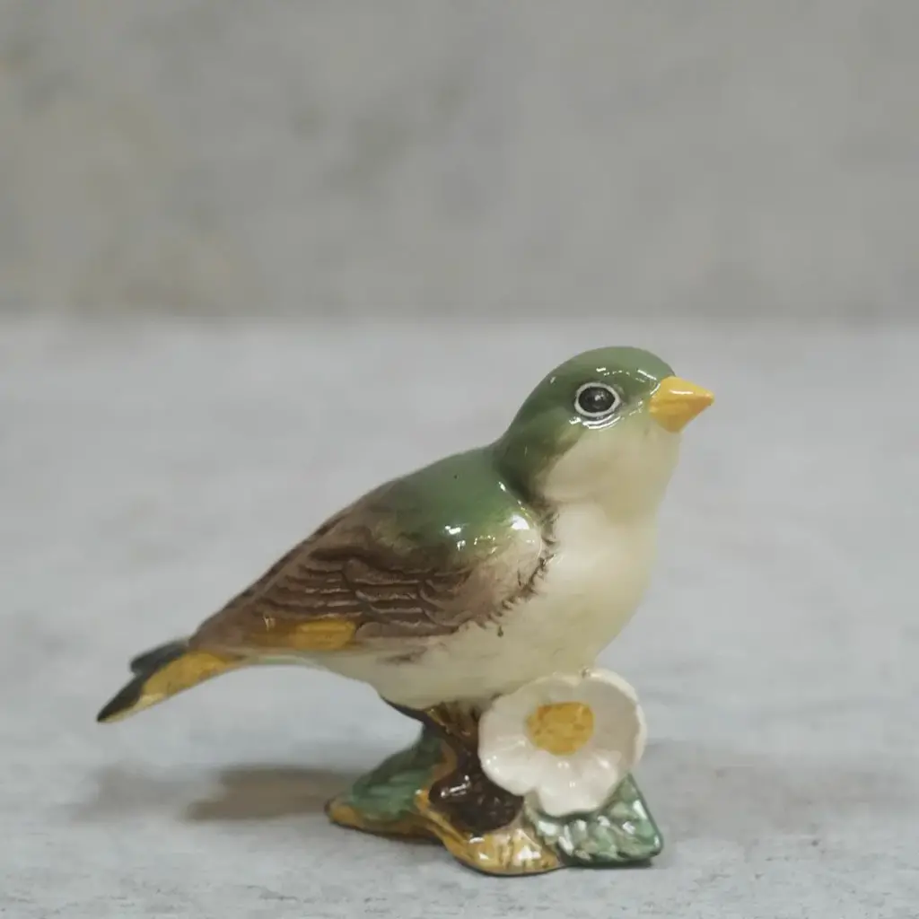 ヴィンテージフィギリン BESWICK WREN 鳥の置物 ピーターラビット陶製フィギュアで有名なイギリスのベスウィック社製3
